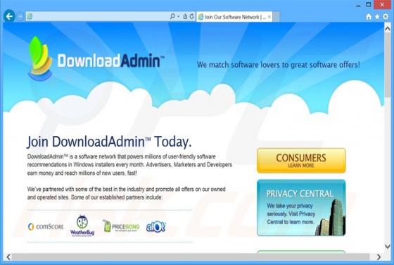 UpdateAdmin Adware