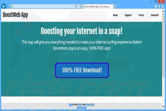 BoostWeb App Adware