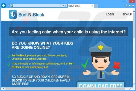 Surf-N-Block Adware