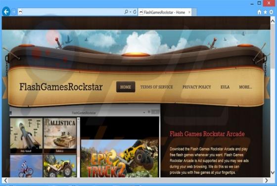 FlashGamesRockstar Adware