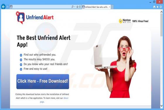 Ads by Unfriend Alert