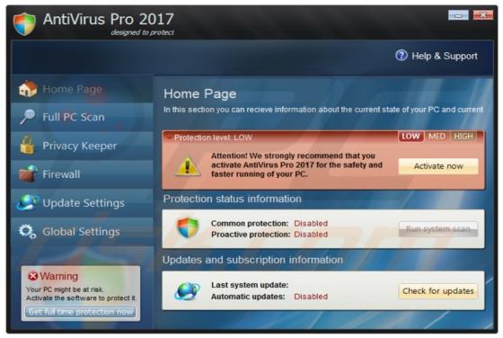 AntiVirus Pro 2017