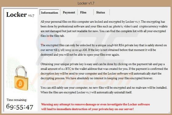 Locker Virus