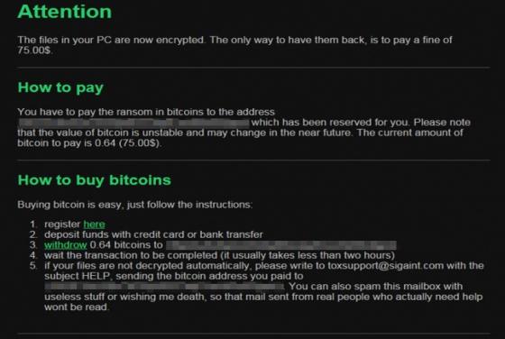 Tox Ransomware