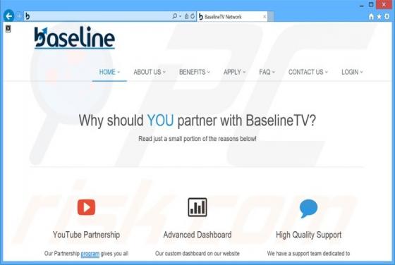 BaselineTV Media Manager Adware