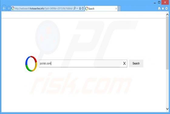 Websearch.hotsearches.info Redirect