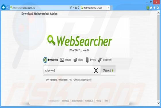 WebSearcher Adware