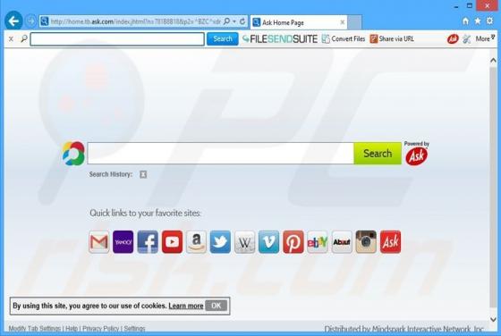 File Send Suite Toolbar