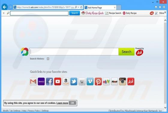DailyRecipeGuide Toolbar