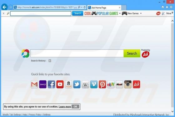 Cool Popular Games Toolbar
