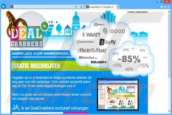 DealGrabbers Adware
