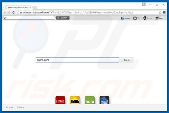 Search.newtabtvsearch.com Redirect