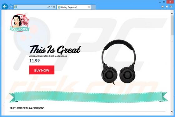 Oh My Coupons Adware