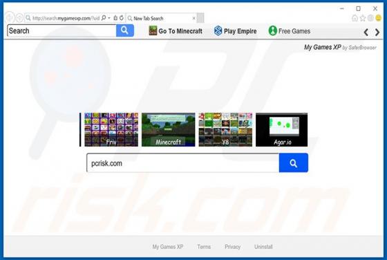 Search.mygamesxp.com Redirect