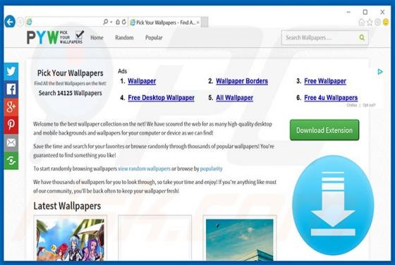Pick Your Wallpapers Ads