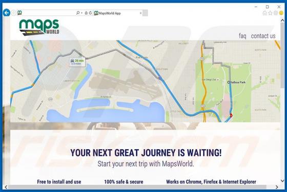 MapsWorld Adware
