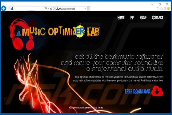MusicOptimizerLab Adware