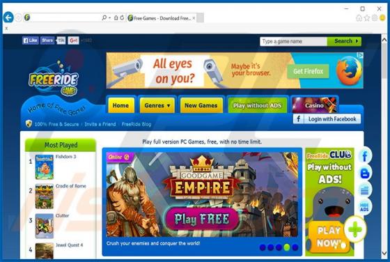 Free Ride Games Player Ads