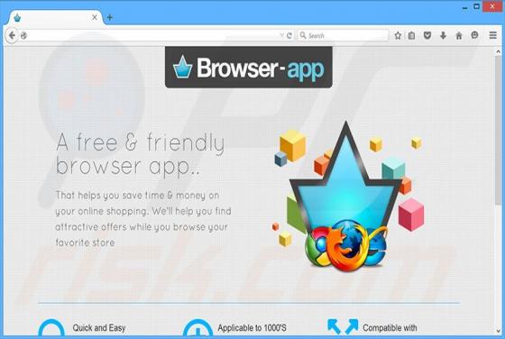Browser App+ v1 shopping Adware