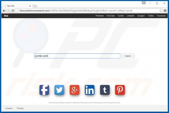 Thecoolestmoviesearch.com Redirect