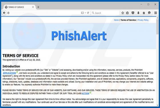 Ads by Phishalert