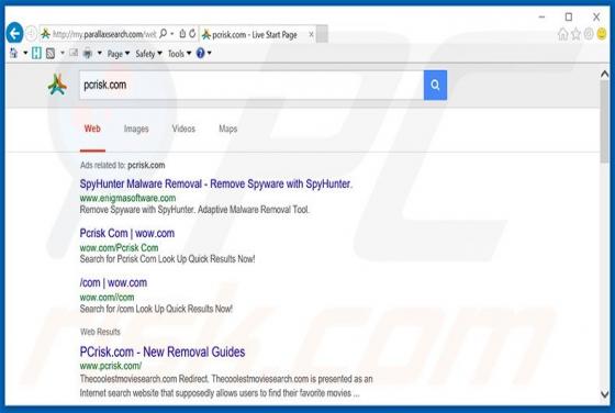 My.parallaxsearch.com Redirect