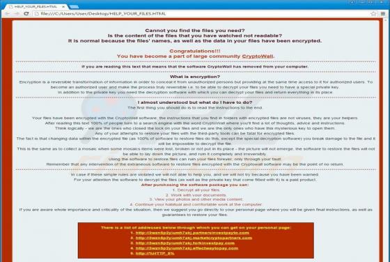 HELP_YOUR_FILES Ransomware