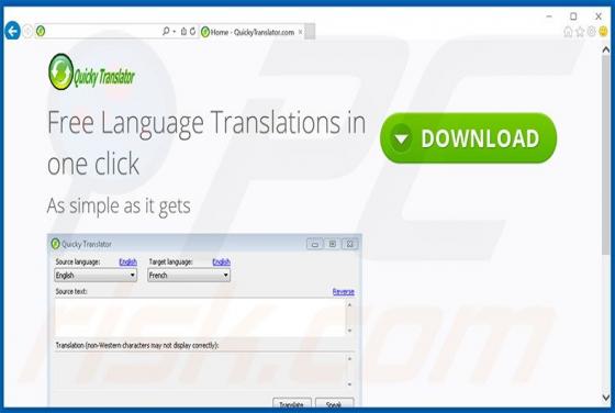 Ads by QuickyTranslator
