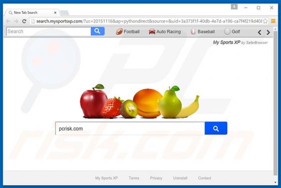 Search.mysportsxp.com Redirect