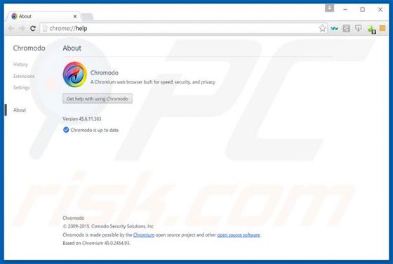 Chromodo Browser Unwanted Application