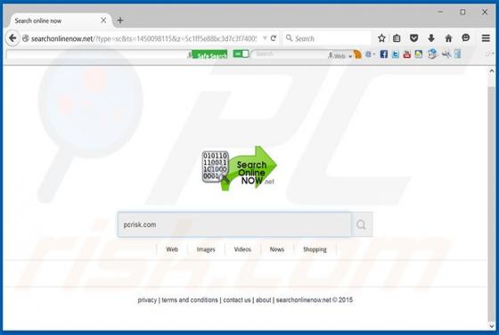 Searchonlinenow.net Redirect