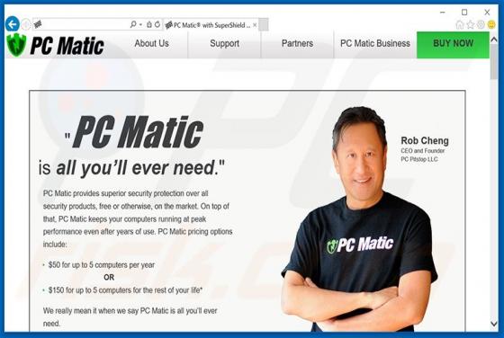 PC Matic Unwanted Application
