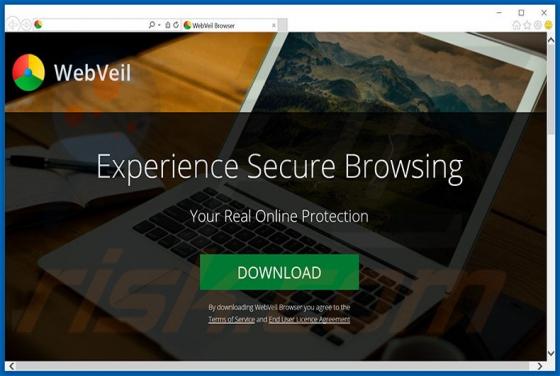 WebVeil Browser Adware