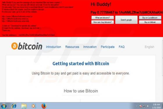 Buddy Ransomware