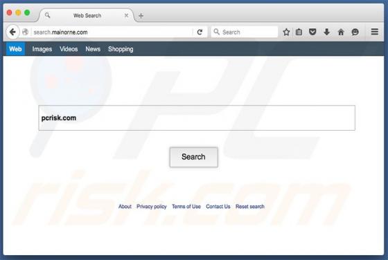 Search.mainorne.com Redirect (Mac)