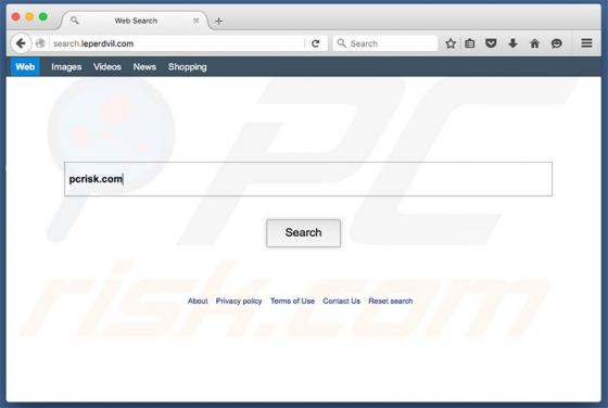 Search.leperdvil.com Redirect (Mac)