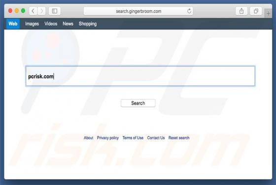 Search.gingerbroom.com Redirect (Mac)