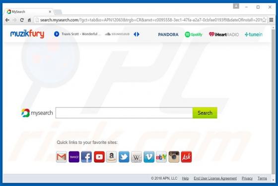 Search.mysearch.com Redirect
