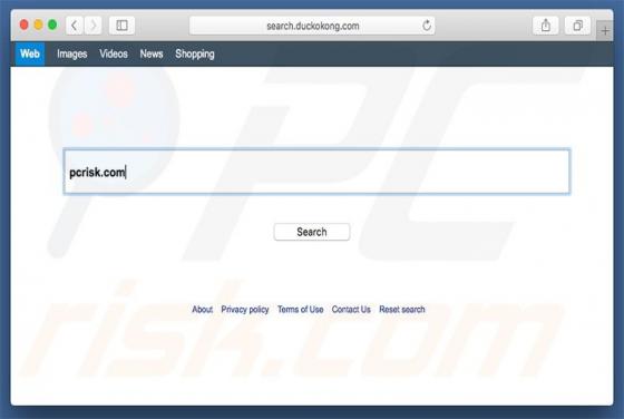 Search.duckokong.com Redirect (Mac)