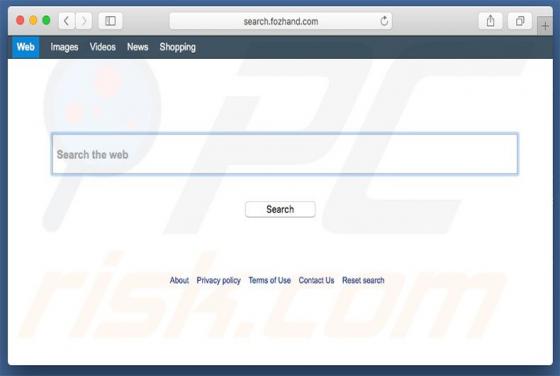 Search.fozhand.com Redirect (Mac)