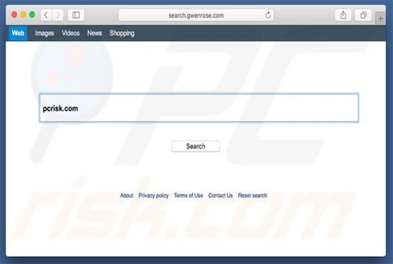 Search.gwenrose.com Redirect (Mac)