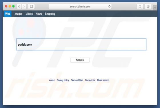 Search.oliverto.com Redirect (Mac)
