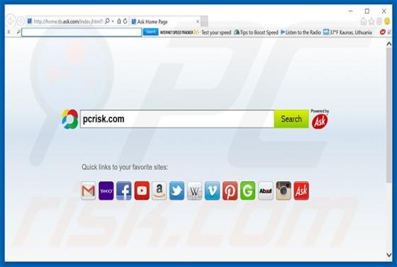 Internet Speed Tracker Toolbar