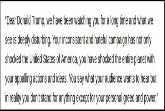 Hackers take on Donald Trump