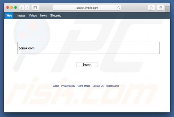 Search.jimbrie.com Redirect (Mac)