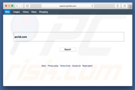 Search.epolife.com Redirect (Mac)