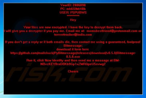 Yakes Ransomware
