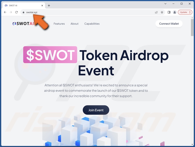 $SWOT Token Airdrop scam